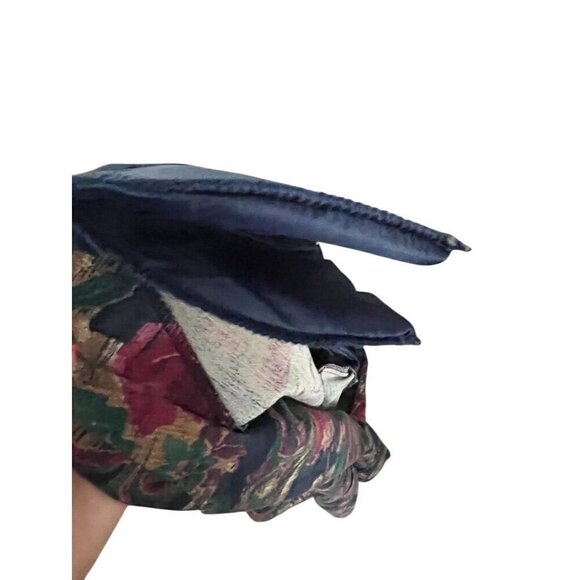 Danielle B Jacket Women M Pink Notch Blazer Floral Valentines Retro 80s Western - Picture 10 of 13